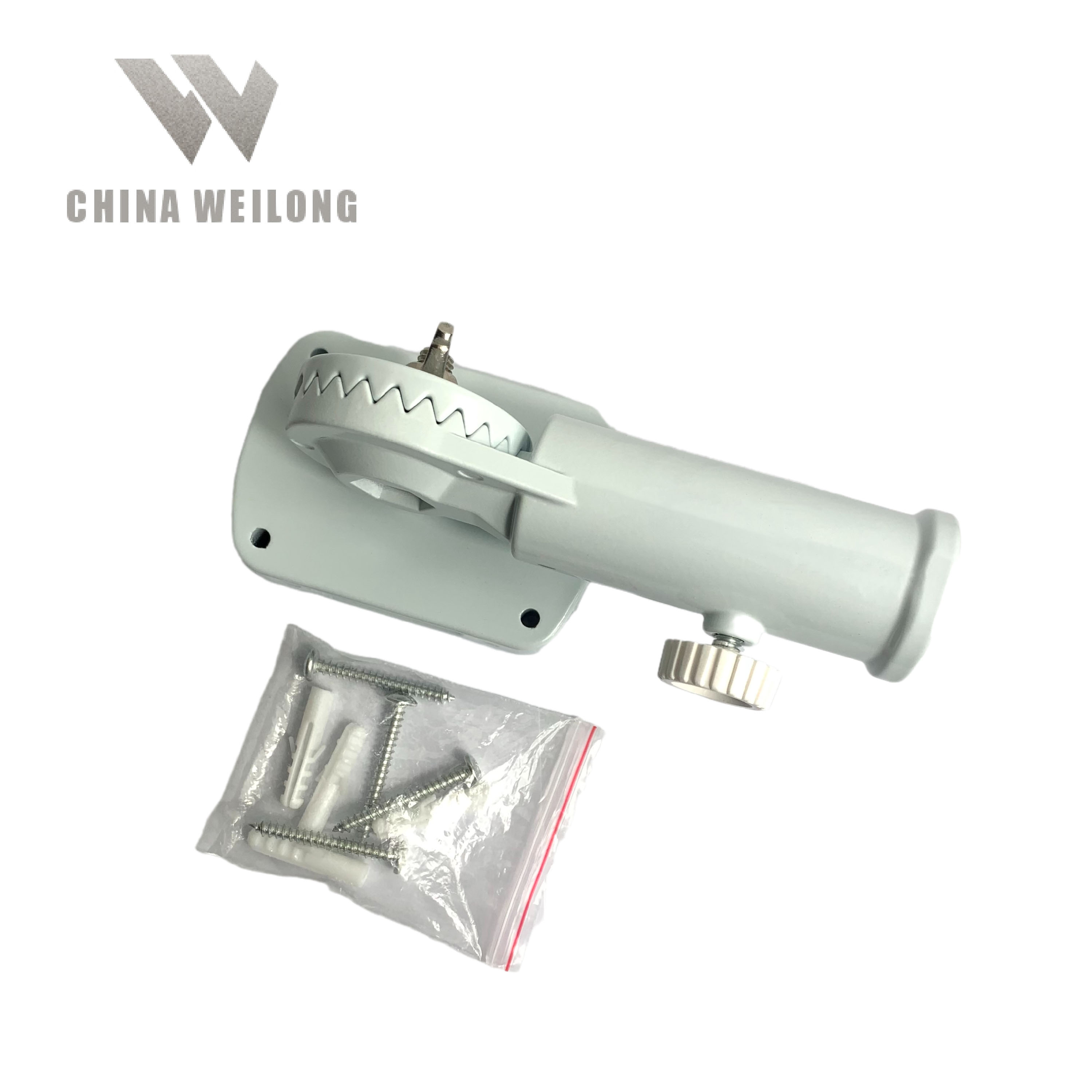 Aluminum Flag Pole bracket Silk-screen Logo Laser Logo