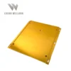aluminum profile extrusions heat sink gold anodizing