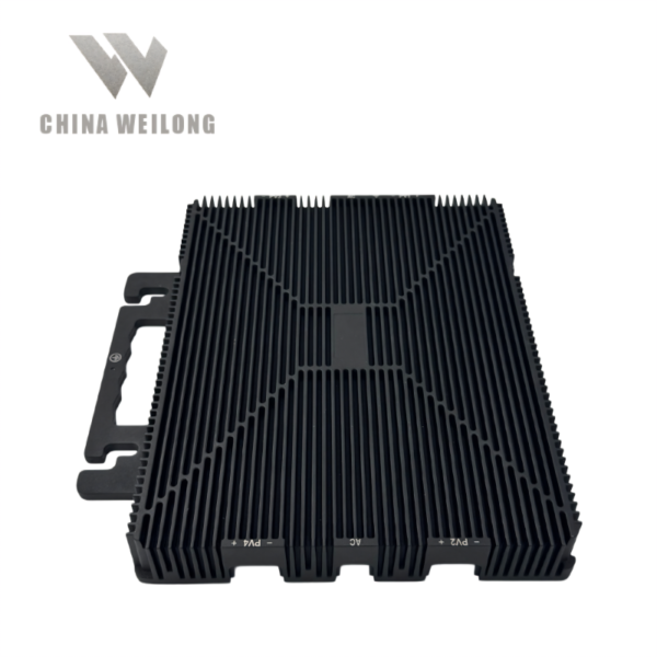 aluminum die casting – inverter housing – laser inscription