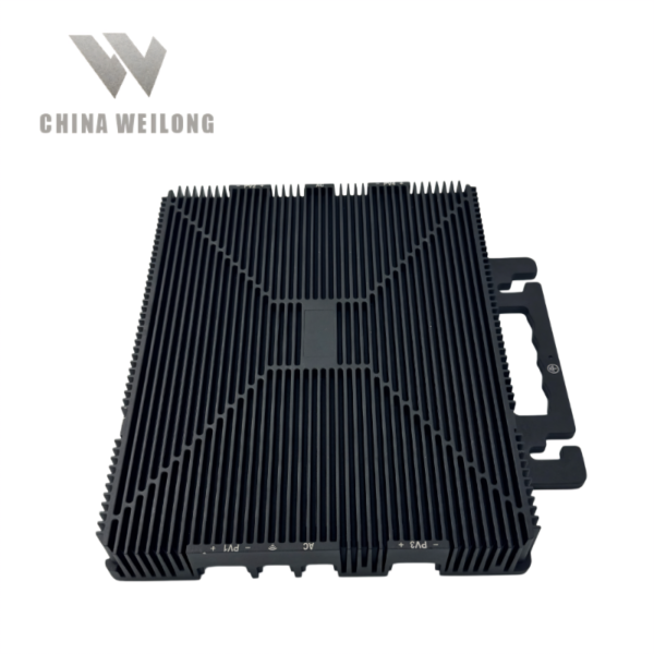 aluminum die casting – inverter housing – laser inscription