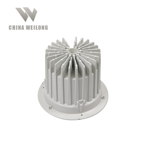 aluminum die casting – lawn lamp heat sink